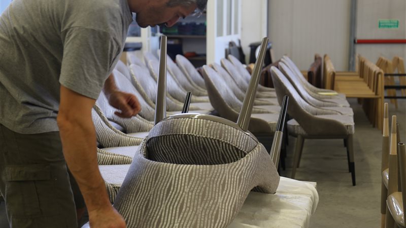 Packing and shipping department