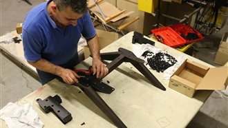 Packing and shipping department